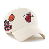 MIAMI HEAT BADGES '47 CLEAN UP