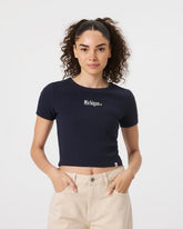 MICHIGAN WOLVERINES WITH LOVE '47 BABY RIB TEE WOMENS