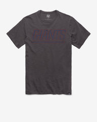 NEW YORK GIANTS GRIT WORDMARK '47 SCRUM TEE