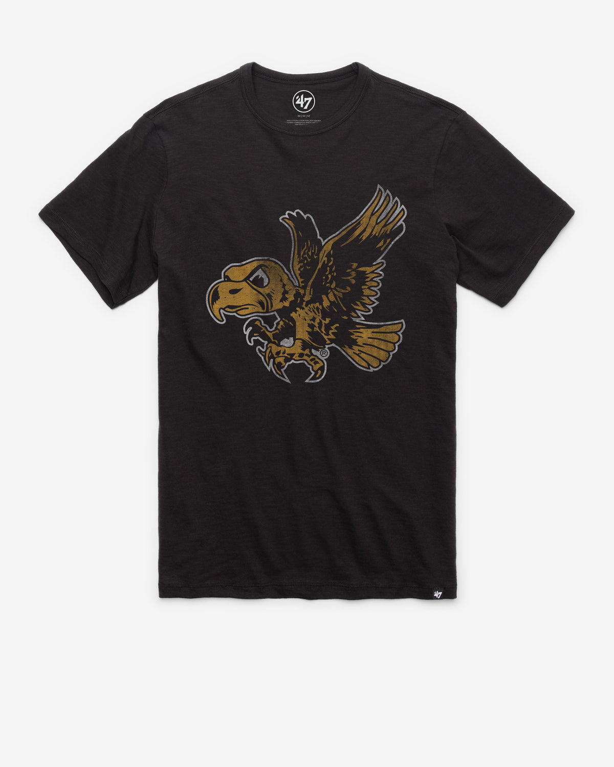 IOWA HAWKEYES VINTAGE GRIT '47 SCRUM TEE