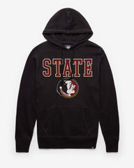 FLORIDA STATE SEMINOLES VINTAGE STRAIGHT BLOCK '47 HEADLINE HOOD