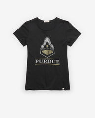 PURDUE BOILERMAKERS FINELINE '47 FRANKIE TEE WOMENS