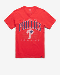 PHILADELPHIA PHILLIES COOPERSTOWN DOUBLE HEADER '47 FRANKLIN TEE