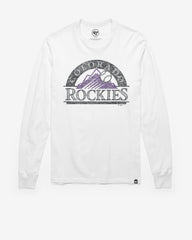 COLORADO ROCKIES PREMIER '47 FRANKLIN LONG SLEEVE TEE