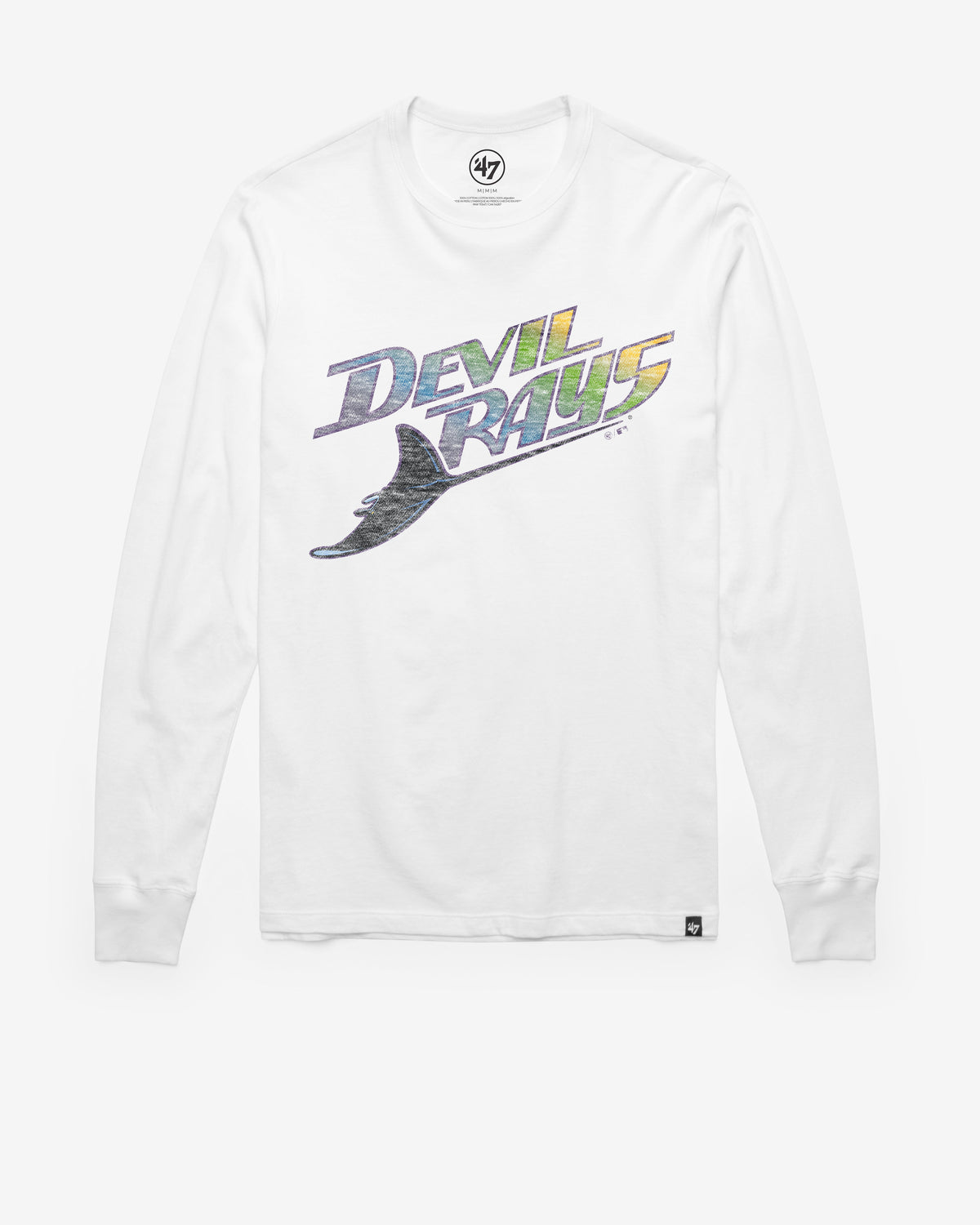 TAMPA BAY RAYS COOPERSTOWN PREMIER '47 FRANKLIN LONG SLEEVE TEE