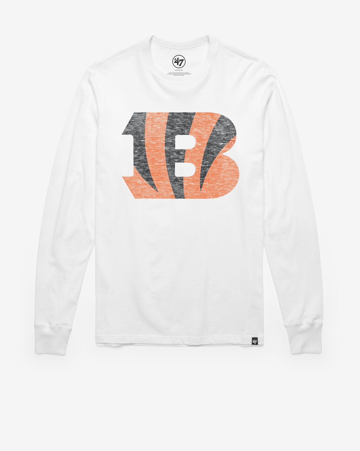 CINCINNATI BENGALS PREMIER '47 FRANKLIN LONG SLEEVE TEE