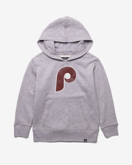 PHILADELPHIA PHILLIES DISTRESSED IMPRINT '47 KID'S HEADLNE HOOD