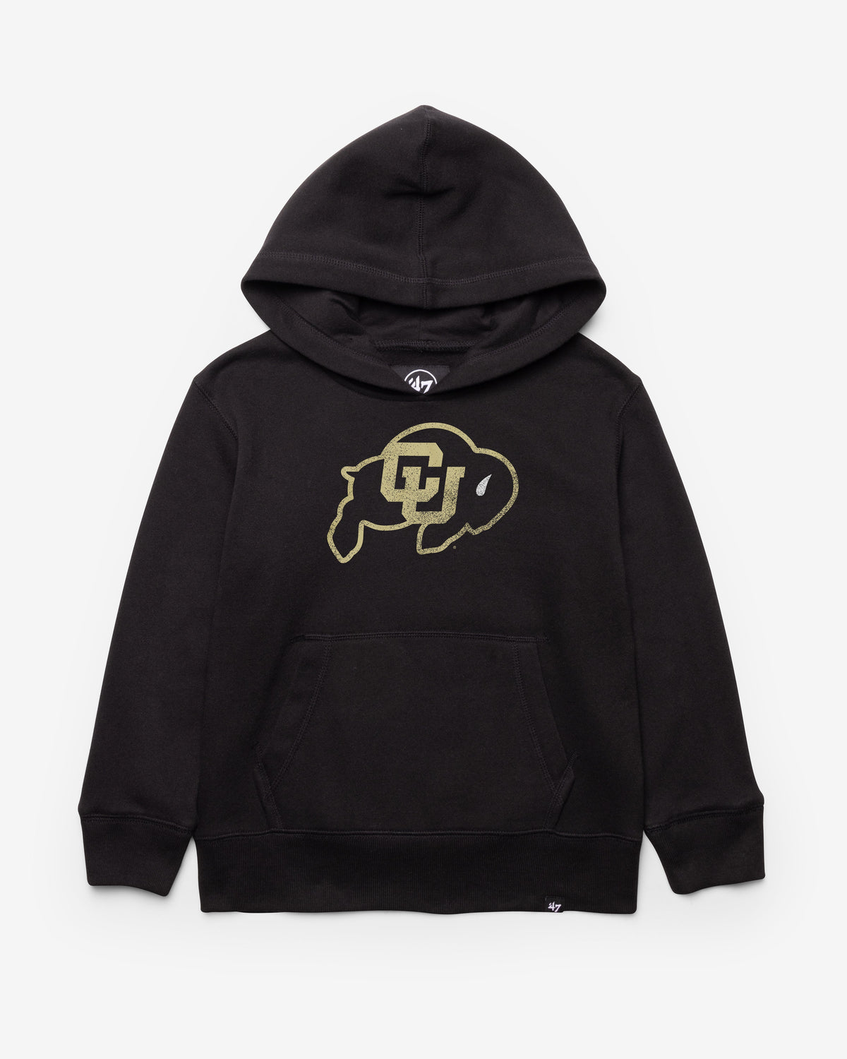 COLORADO BUFFALOES DISTRESSED IMPRINT '47 KID'S HEADLINE HOOD