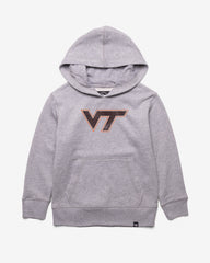 VIRGINIA TECH HOKIES DISTRESSED IMPRINT '47 KID'S HEADLINE HOOD