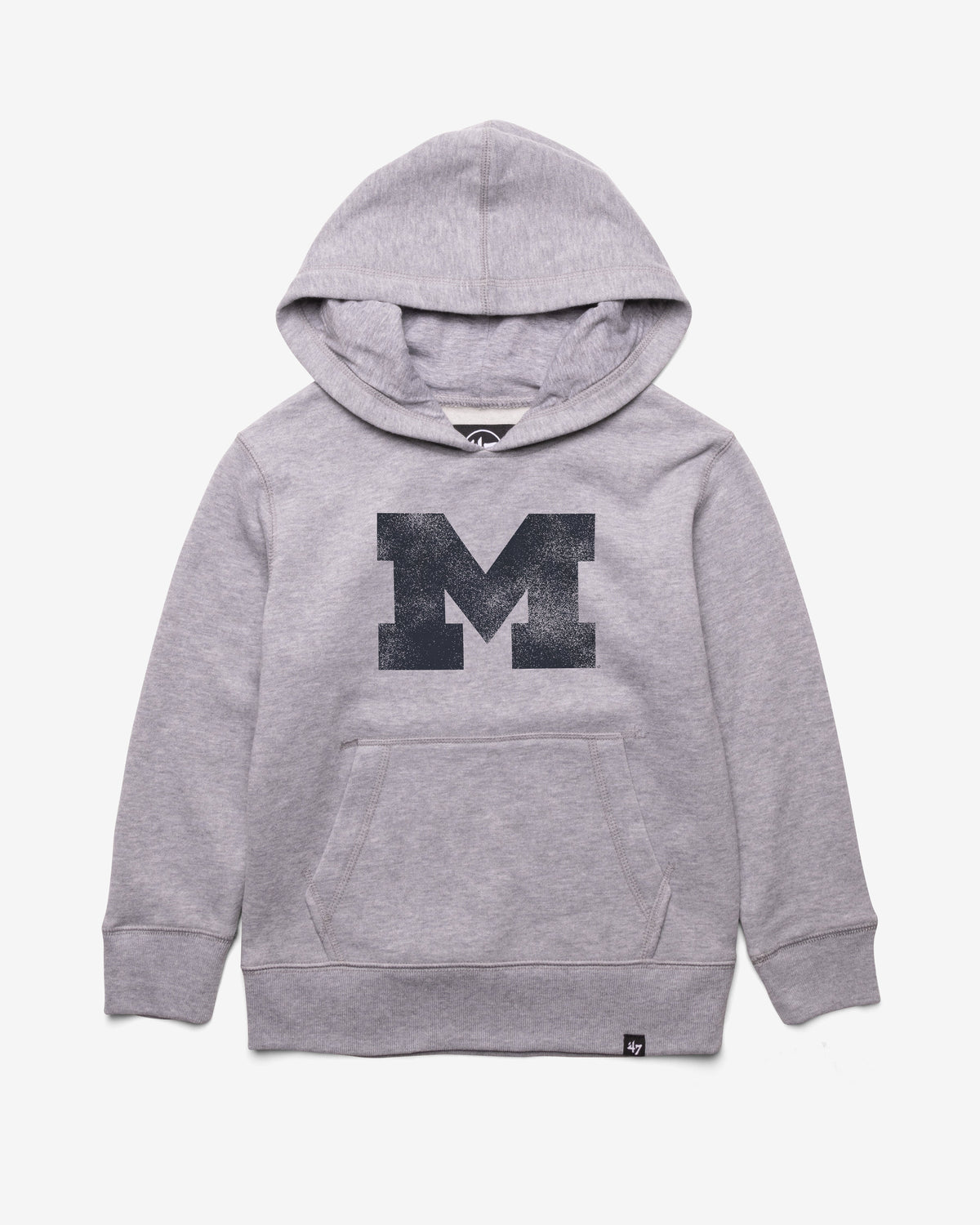 MICHIGAN WOLVERINES DISTRESSED IMPRINT '47 KID'S HEADLINE HOOD