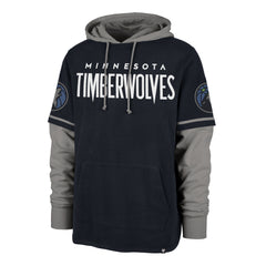 MINNESOTA TIMBERWOLVES TRIFECTA '47 SHORTSTOP PULLOVER HOOD