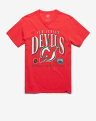 NEW JERSEY DEVILS VINTAGE CREASE '47 FRANKLIN TEE