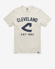 CLEVELAND GUARDIANS COOPERSTOWN DUSTER '47 FRANKLIN TEE