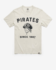 PITTSBURGH PIRATES COOPERSTOWN DUSTER '47 FRANKLIN TEE