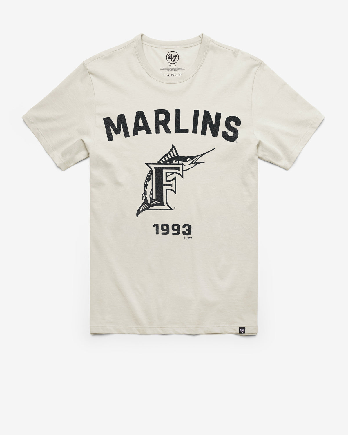 MIAMI MARLINS COOPERSTOWN DUSTER '47 FRANKLIN TEE