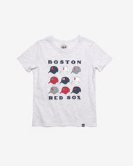 BOSTON RED SOX COOPERSTOWN CAP OFF '47 KID'S FRANKLIN TEE