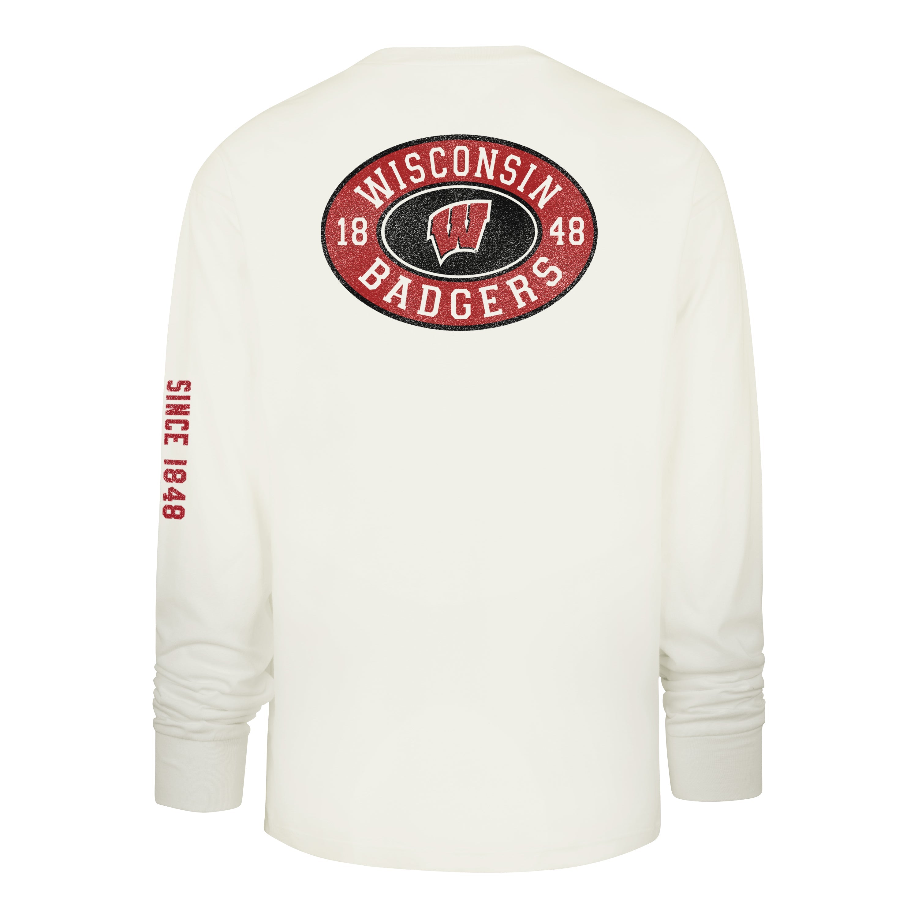 WISCONSIN BADGERS TIDE SWEEP '47 MONTAUK FOUNDATION LONG SLEEVE TEE