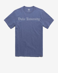 DUKE BLUE DEVILS GRIT WORDMARK '47 SCRUM TEE