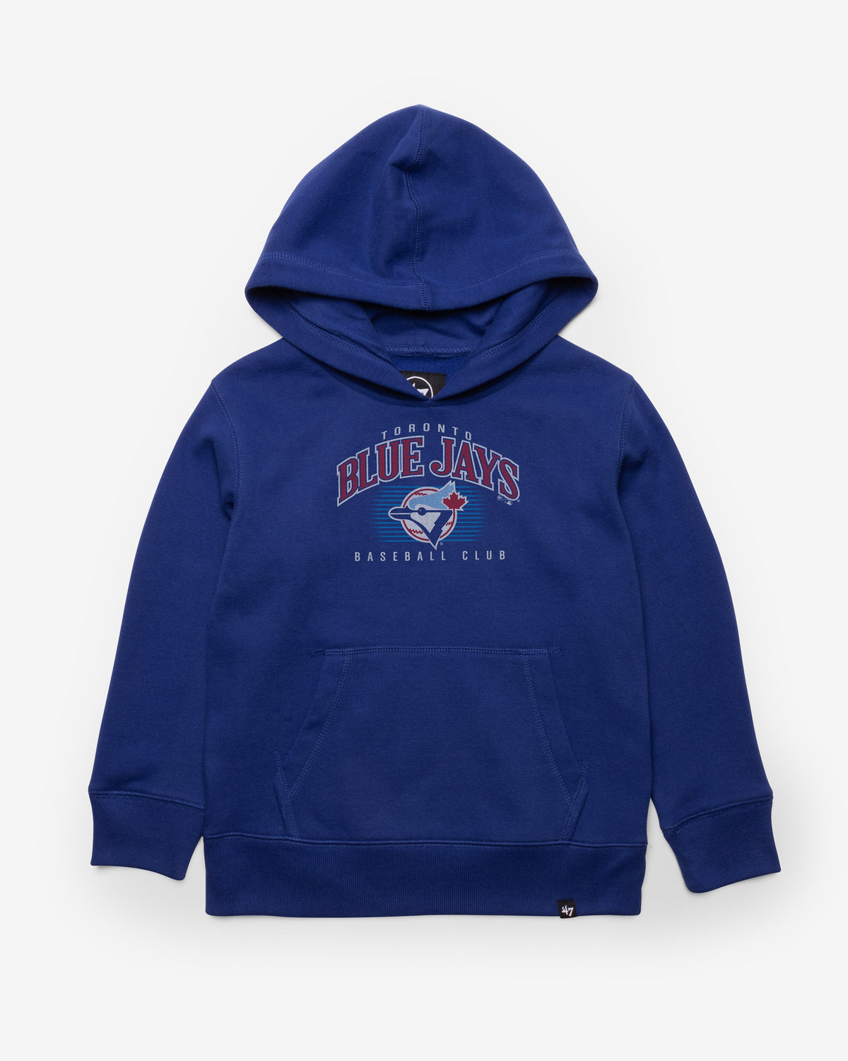 TORONTO BLUE JAYS COOPERSTOWN DOUBLE HEADER '47 KID'S HEADLINE HOOD