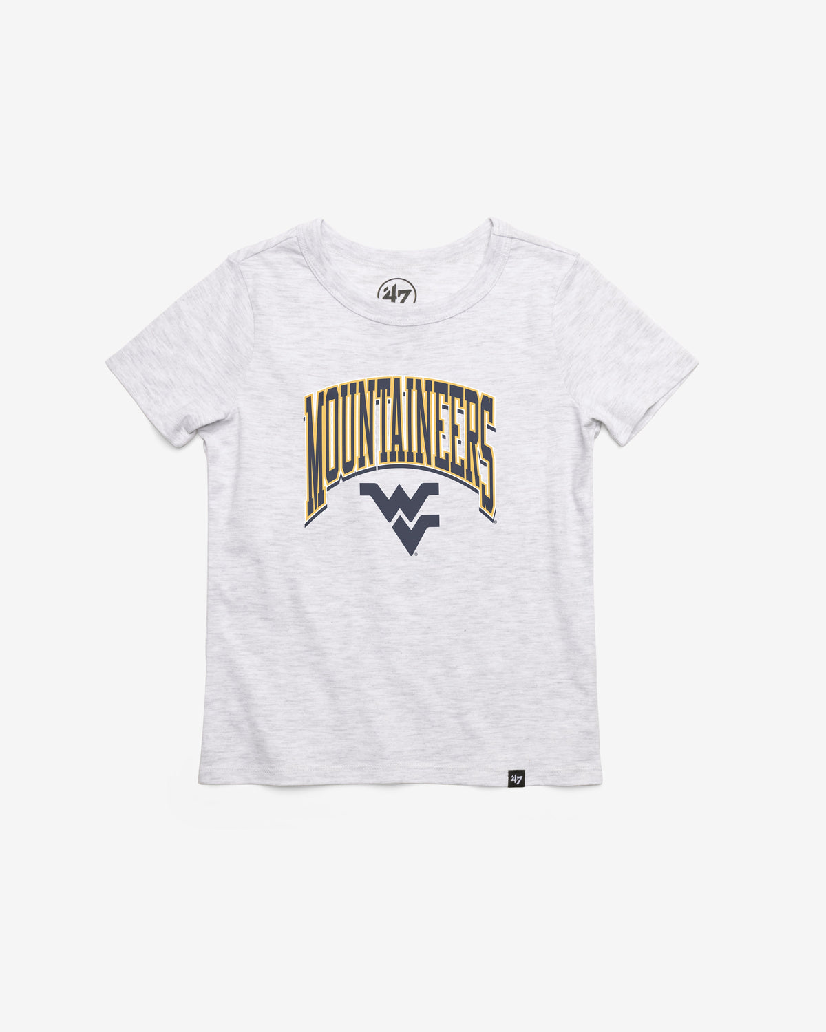 WEST VIRGINIA MOUNTAINEERS WALK TALL '47 FRANKLIN TEE KIDS