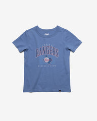 TEXAS RANGERS COOPERSTOWN DOUBLE HEADER '47 KID'S FRANKLIN TEE