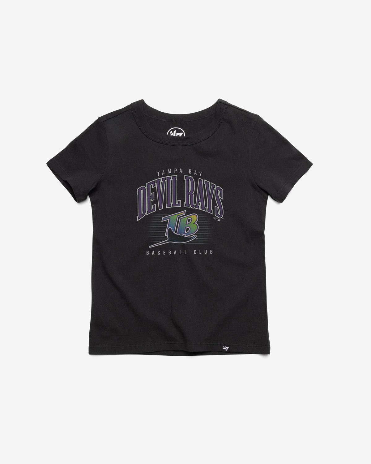 TAMPA BAY RAYS COOPERSTOWN DOUBLE HEADER '47 KID'S FRANKLIN TEE