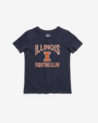 ILLINOIS FIGHTING ILLINI FAN OUT '47 KID'S FRANKLIN TEE