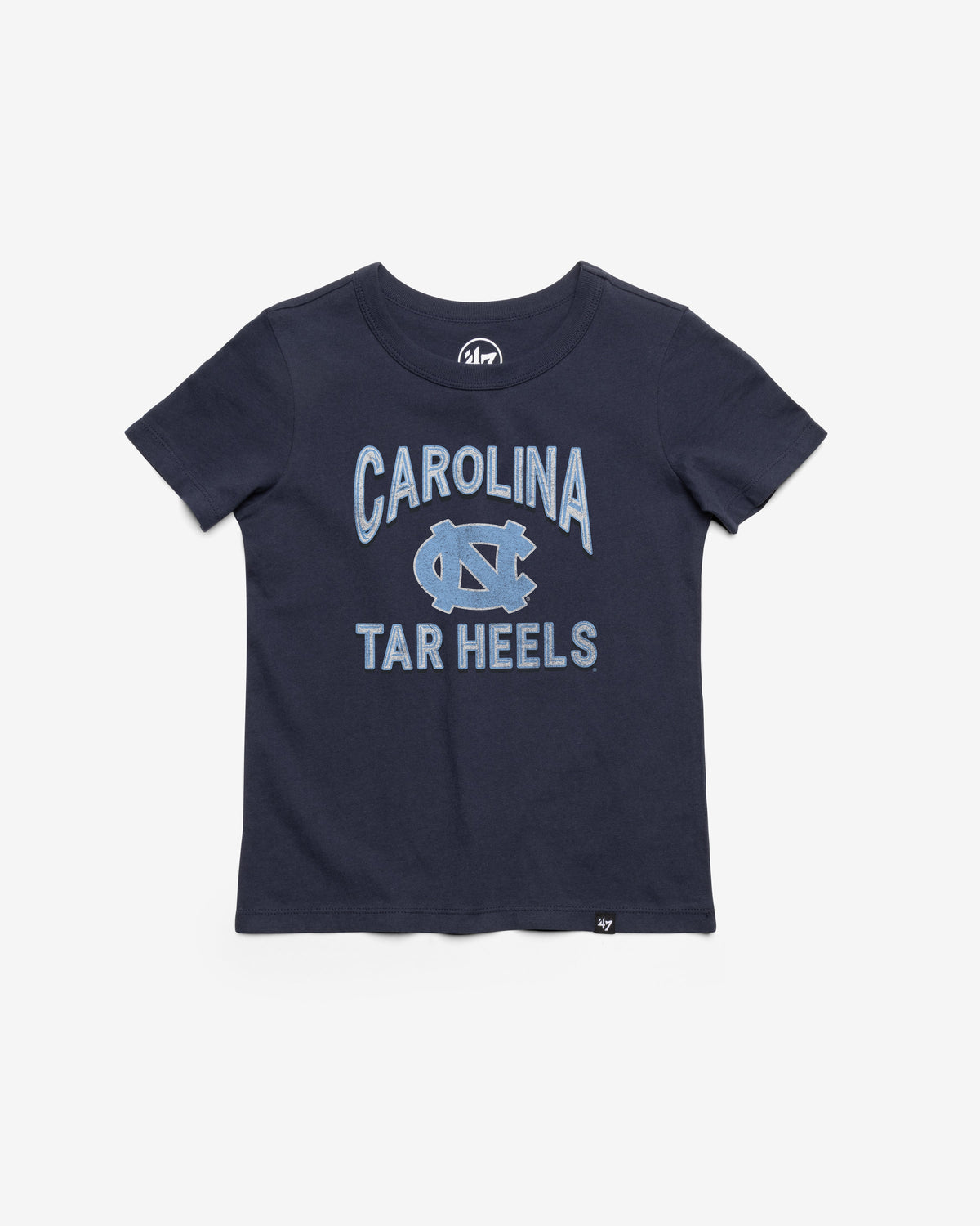 NORTH CAROLINA TAR HEELS UNC FAN OUT '47 KID'S FRANKLIN TEE