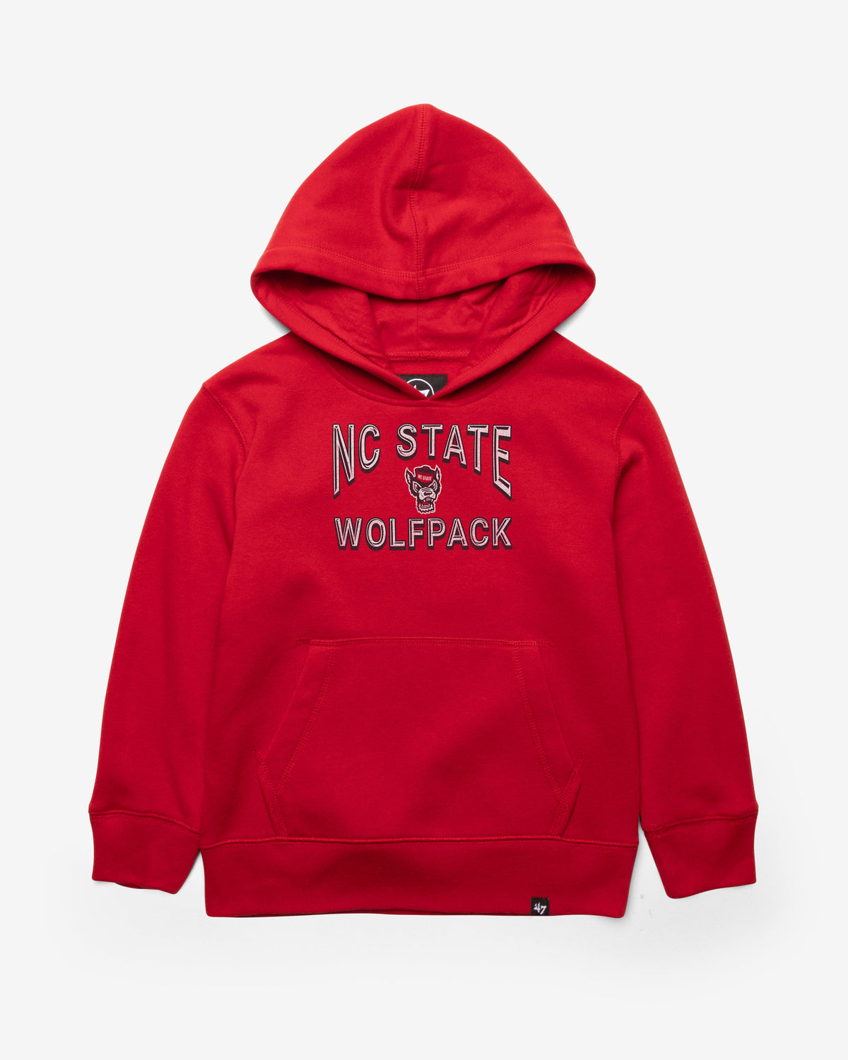 NORTH CAROLINA STATE WOLFPACK FAN OUT '47 KID'S HEADLINE HOOD