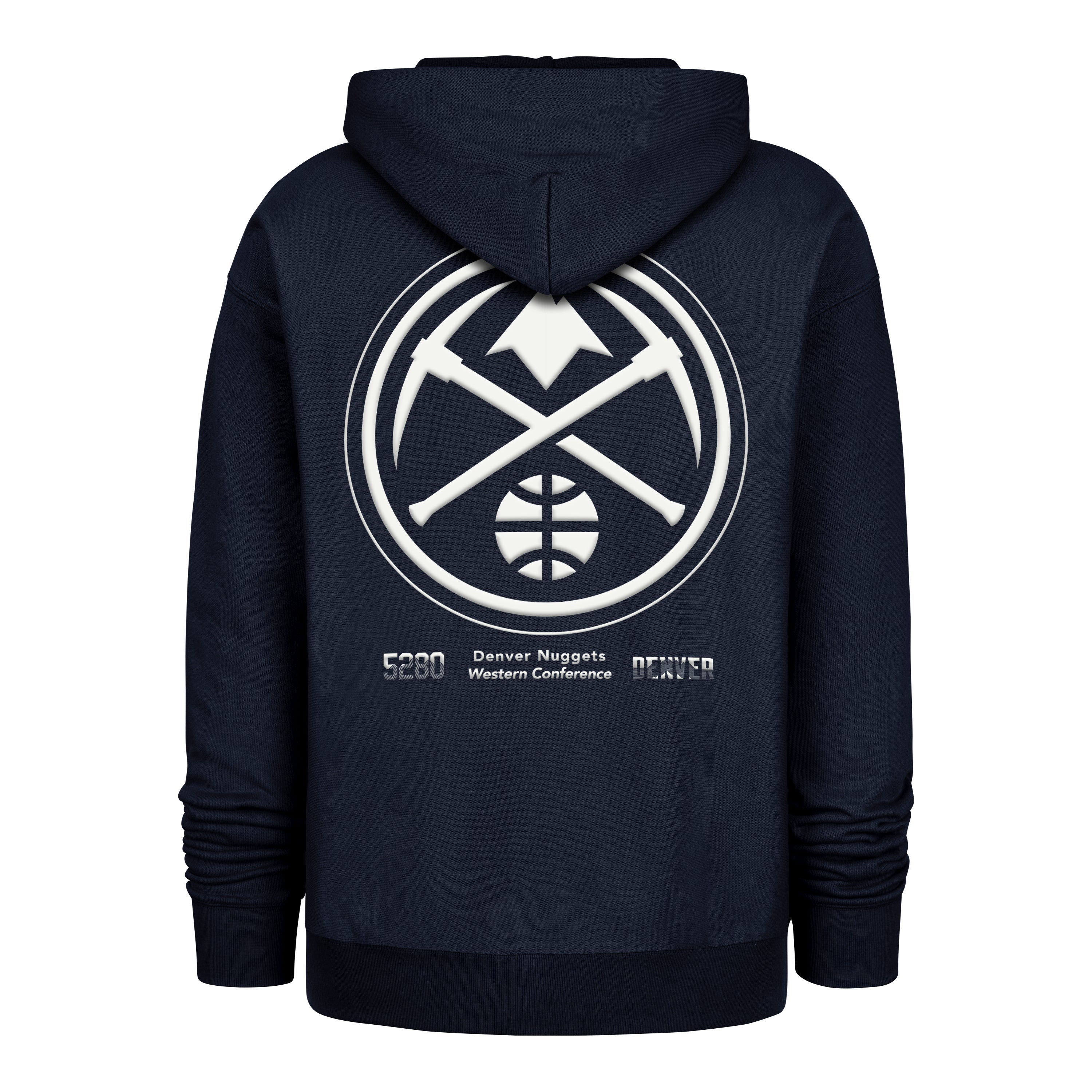 DENVER NUGGETS CITY EDITION DOUBLE CROSSOVER '47 FOUNDATION HOOD