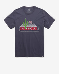 ARIZONA WILDCATS CACTUS VINTAGE PREMIER '47 FRANKLIN TEE