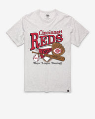 CINCINNATI REDS AT BAT '47 FRANKLIN TEE