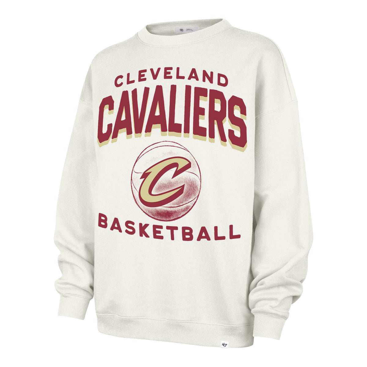 CLEVELAND CAVALIERS ARCH CLOUD '47 OVERSIZED CREW WOMENS