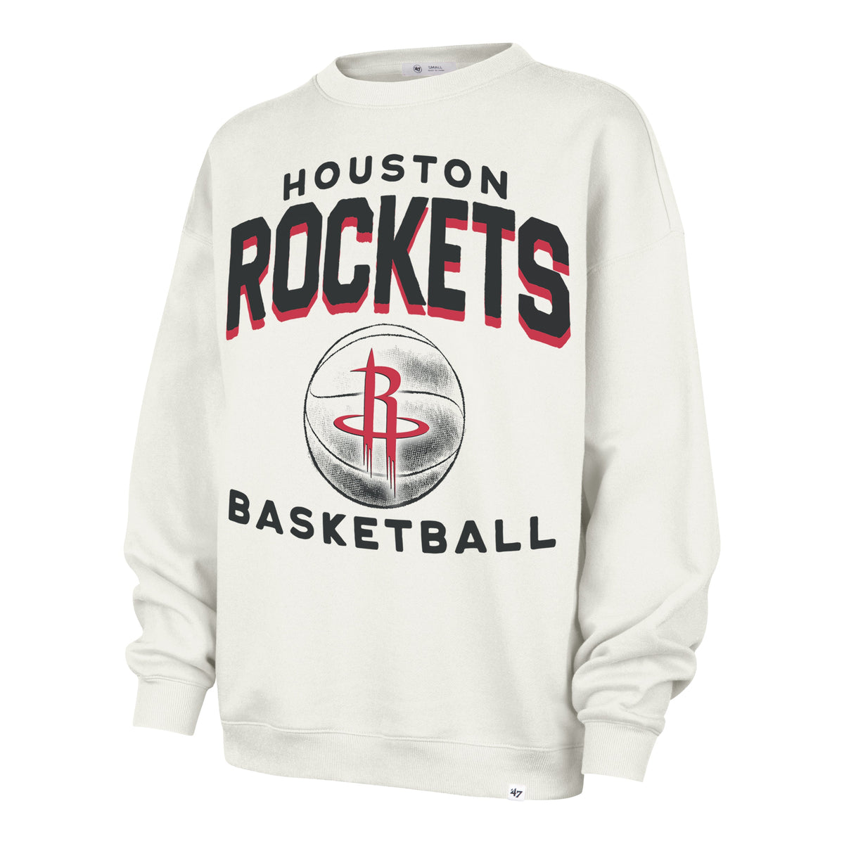 HOUSTON ROCKETS ARCH CLOUD '47 OVERSIZED CREW WOMENS
