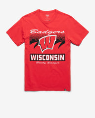 WISCONSIN BADGERS WAVER '47 FRANKLIN TEE