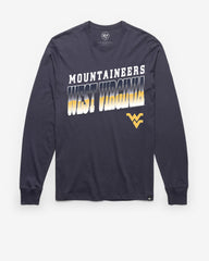 WEST VIRGINIA MOUNTAINEERS POLISHED '47 FRANKLIN LONG SLEEVE TEE