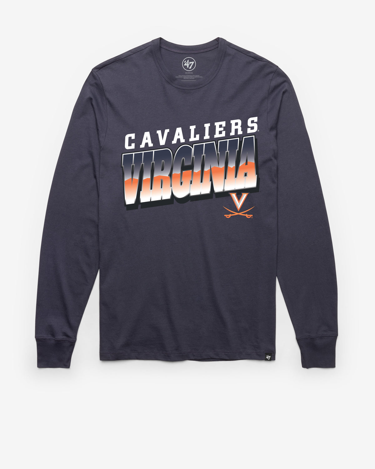 VIRGINIA CAVALIERS POLISHED '47 FRANKLIN LONG SLEEVE TEE