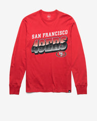 SAN FRANCISCO 49ERS POLISHED '47 FRANKLIN LONG SLEEVE TEE