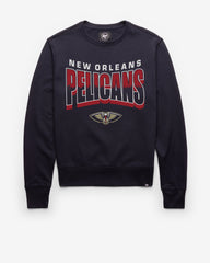 NEW ORLEANS PELICANS BRUSH BY '47 HEADLINE CREW