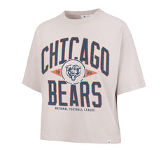 CHICAGO BEARS WINDTHROW '47 RAVINE CROP TEE WOMENS
