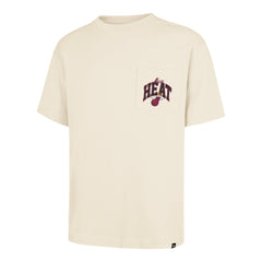 MIAMI HEAT BACK DOOR POCKET '47 FOUNDATION TEE