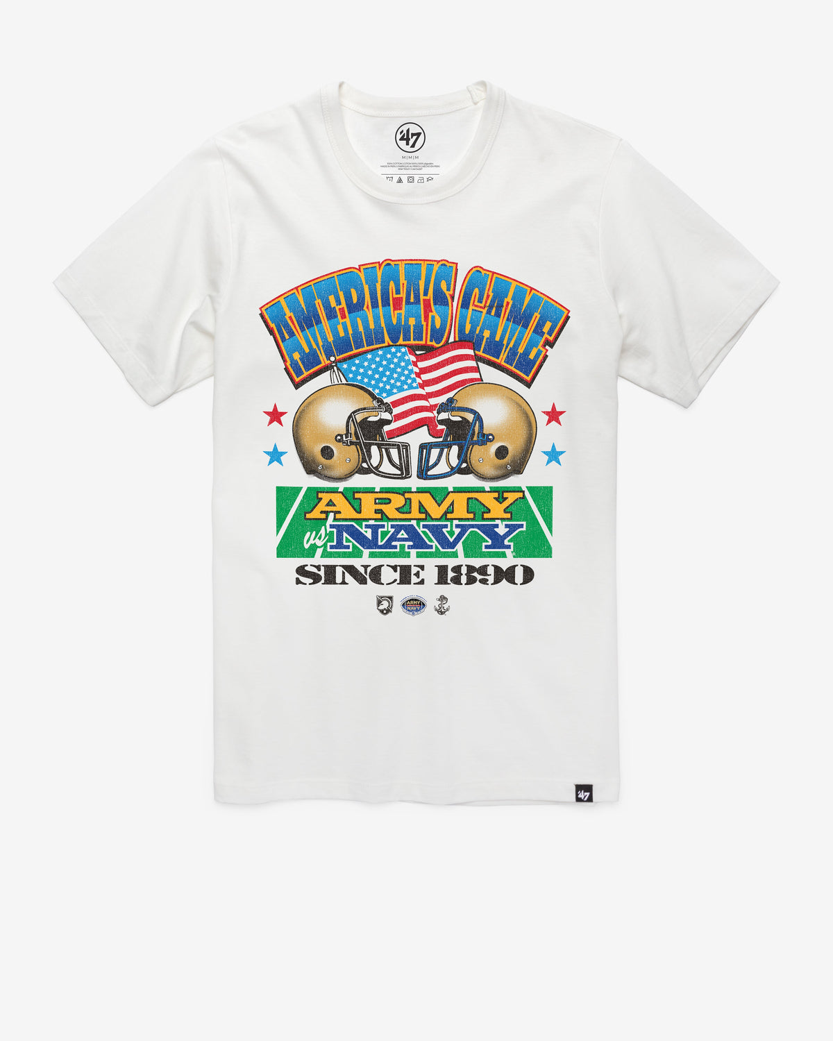 ARMY / NAVY GAME DUELING NCAA '47 FRANKLIN TEE