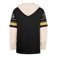 IOWA HAWKEYES SPLIT ZONE '47 CORNERBCK DUO LACER