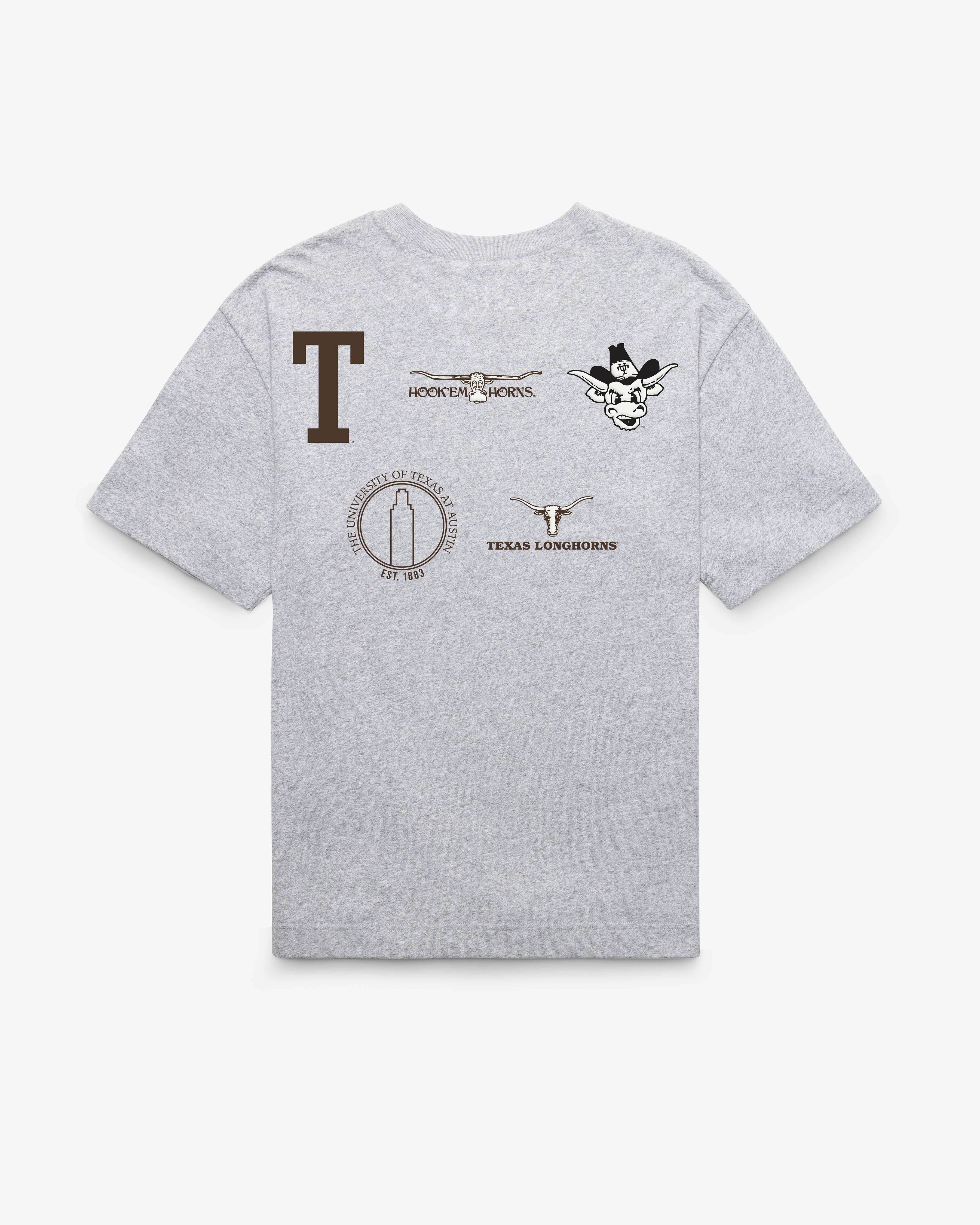 TEXAS LONGHORNS VINTAGE HISTORY LOCK '47 FOUNDATION TEE