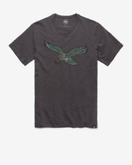 PHILADELPHIA EAGLES HISTORIC GRIT VINTAGE '47 SCRUM TEE