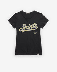 NEW ORLEANS SAINTS TAIL SWEEP '47 FRANKIE TEE WOMENS