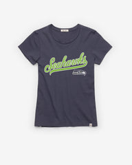 SEATTLE SEAHAWKS TAIL SWEEP '47 FRANKIE TEE WOMENS