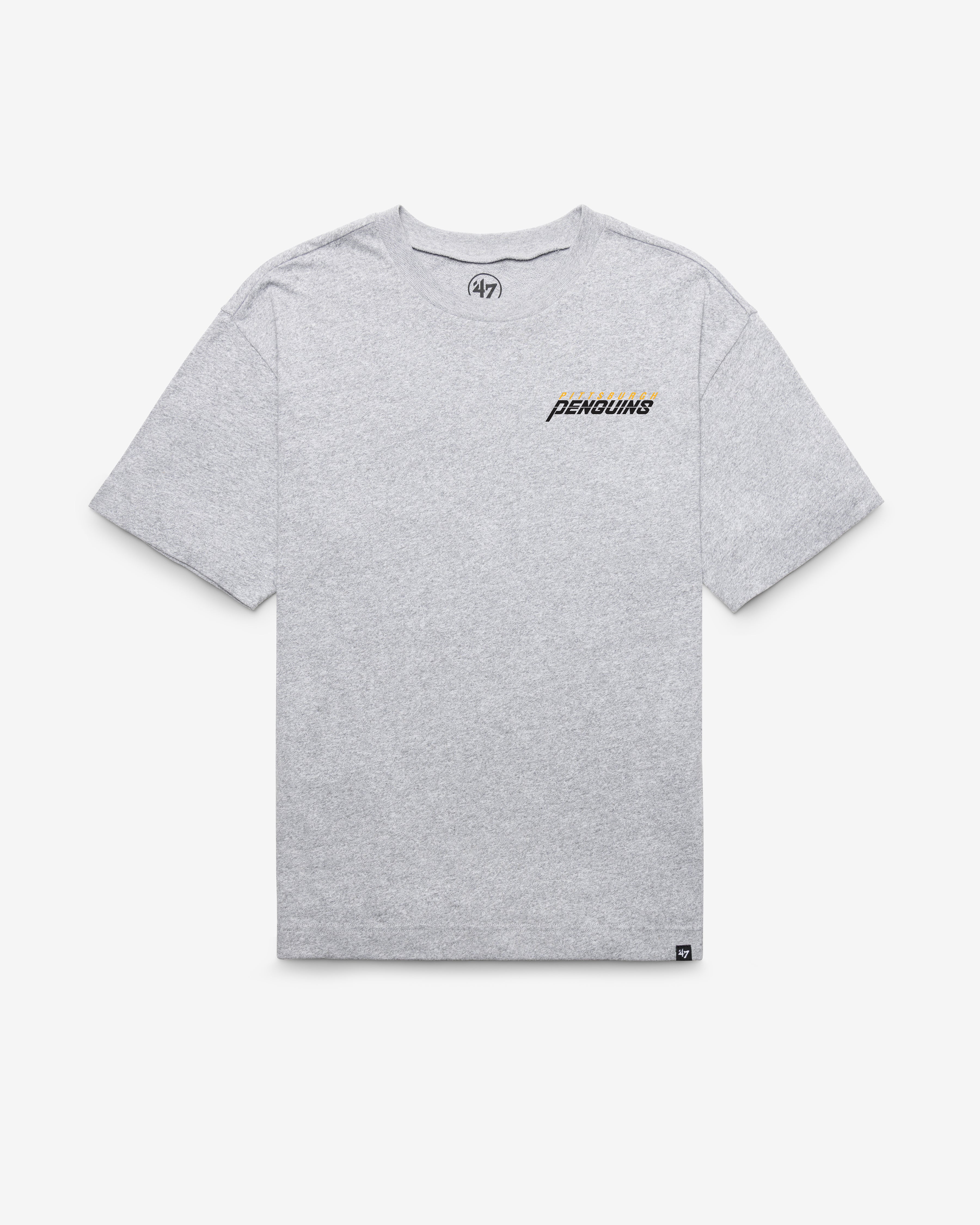 PITTSBURGH PENGUINS VINTAGE HISTORY LOCK '47 FOUNDATION TEE