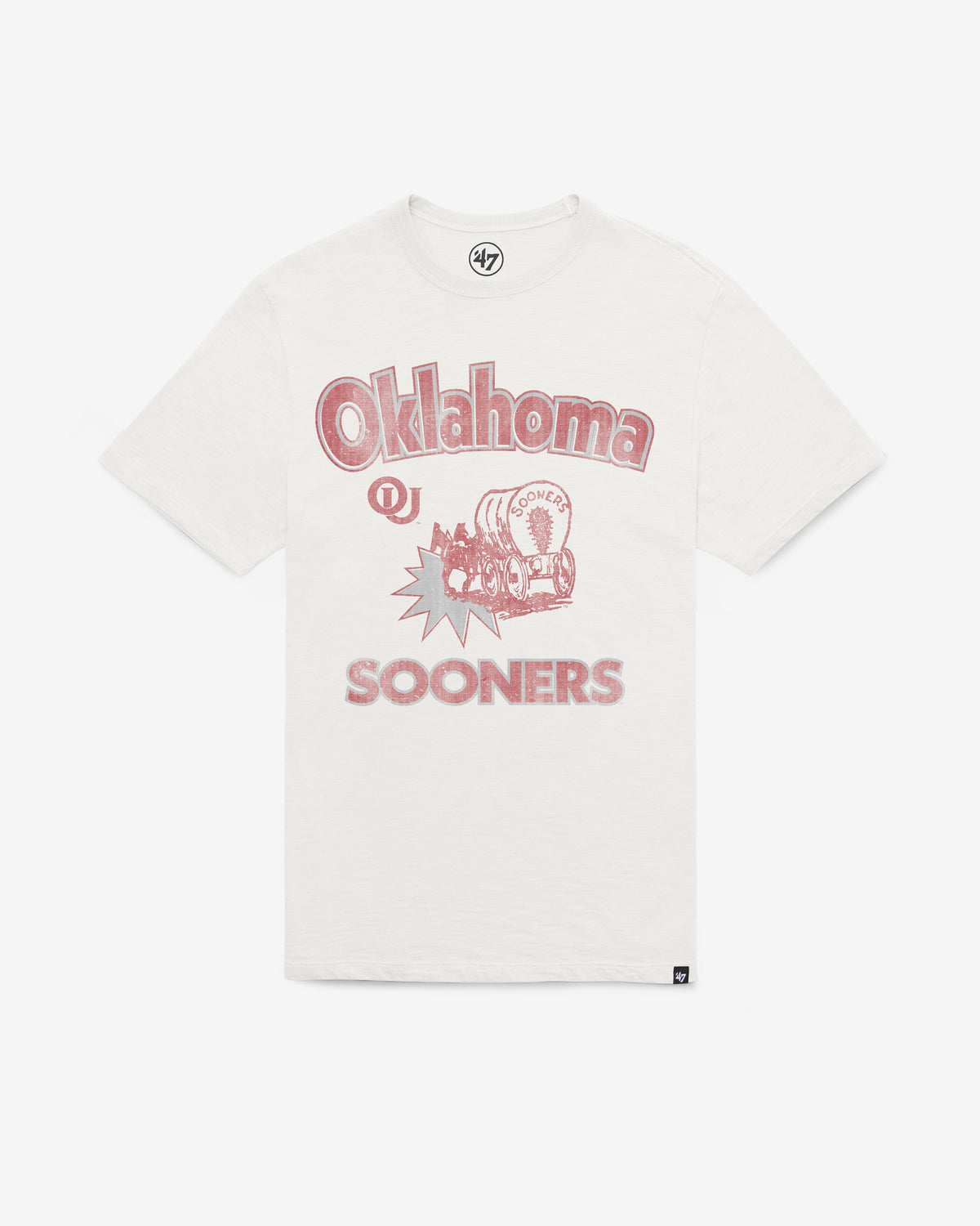 OKLAHOMA SOONERS VINTAGE SWINGIN' '47 SCRUM TEE