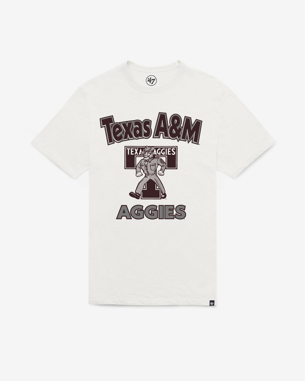 TEXAS A&M AGGIES VINTAGE SWINGIN' '47 SCRUM TEE